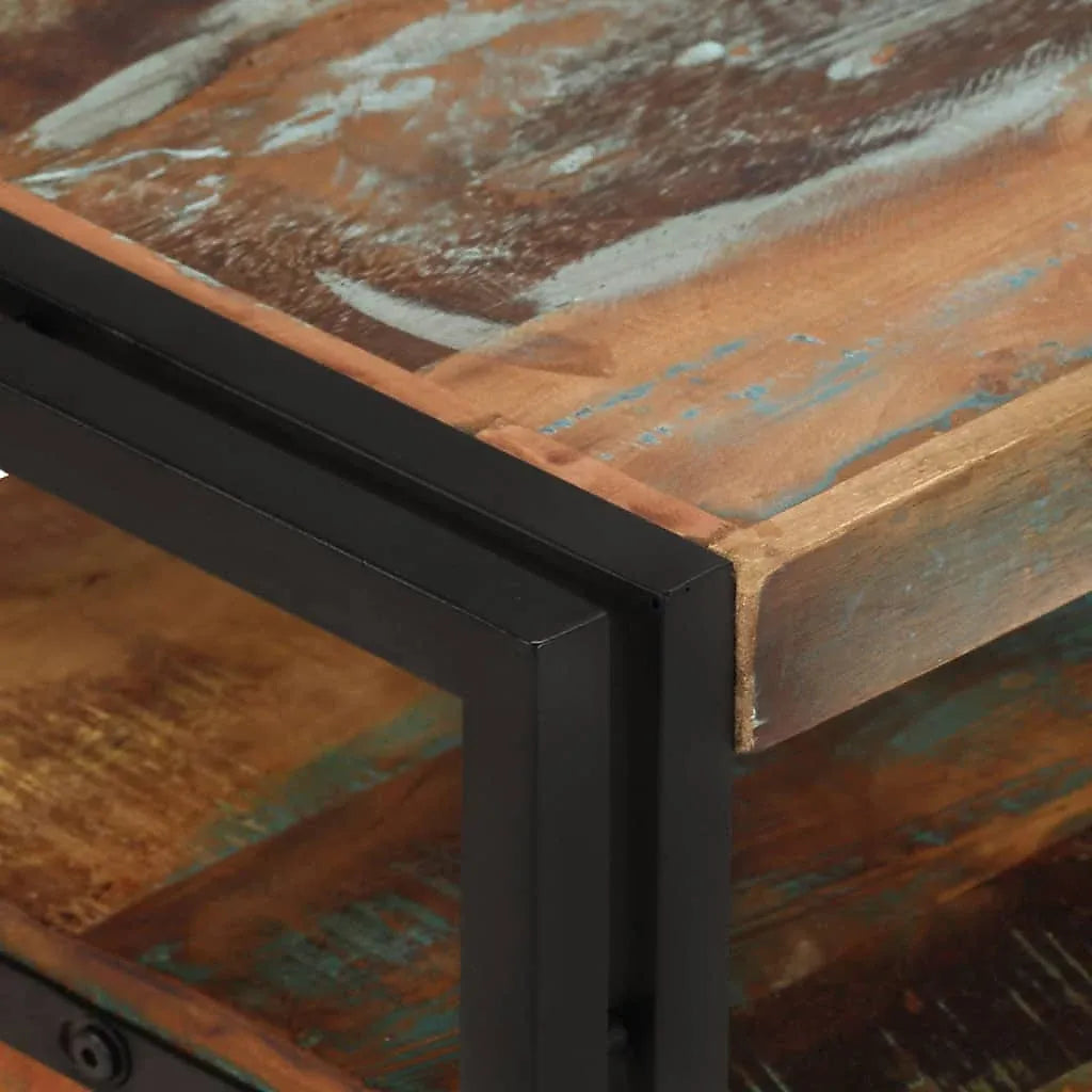 Berkfield TV Cabinet Solid Reclaimed Wood-Furniture Kingdom