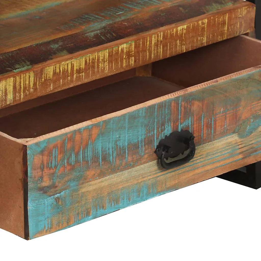 Berkfield TV Cabinet Solid Reclaimed Wood-Furniture Kingdom