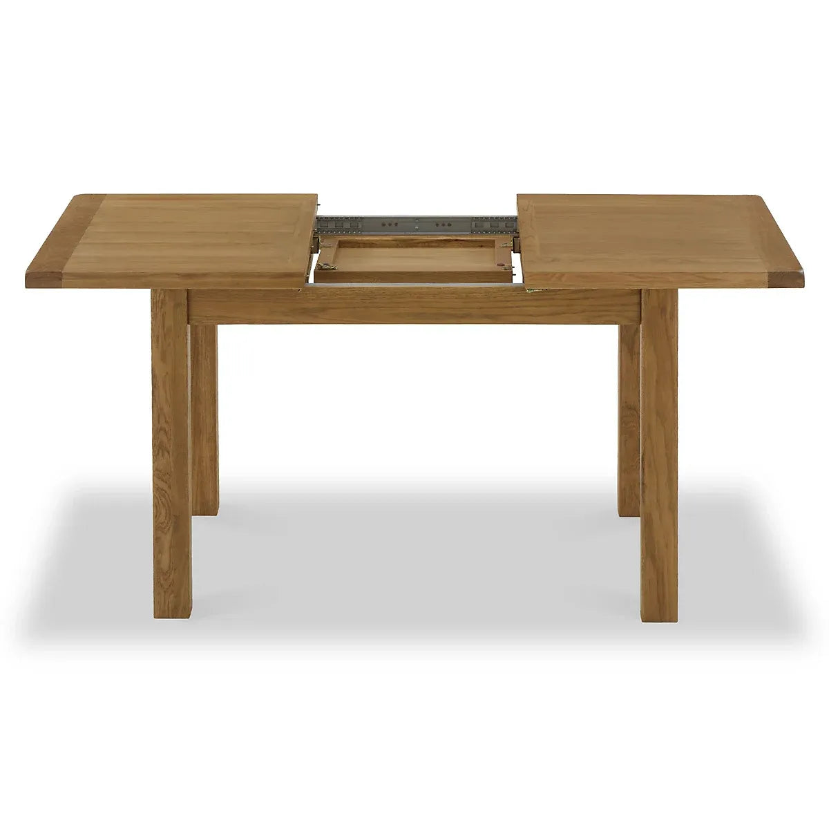 Broadway Oak 120-165cm Extendable Dining Table 4-6 seater - By Roseland Furniture-Furniture Kingdom