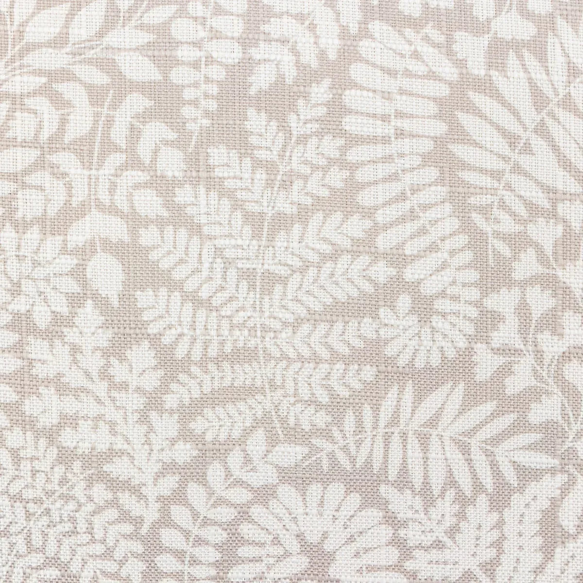 Gallery™ Taupe Leaves Print effect Indoor Cushion, (L)45cm x (W)45cm-Furniture Kingdom