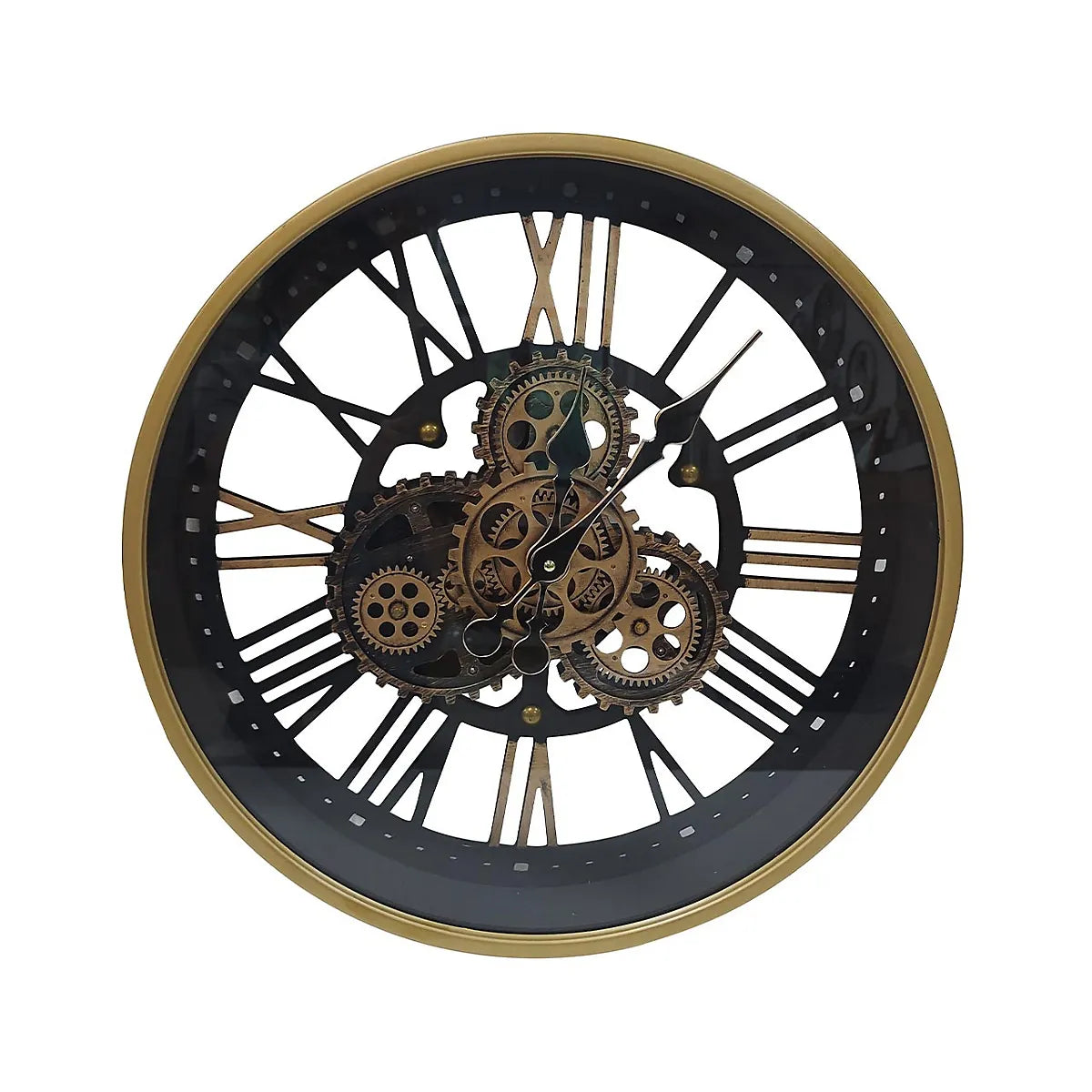 Metal Gear Wall Clock for Living & Bedroom Decoration-Furniture Kingdom