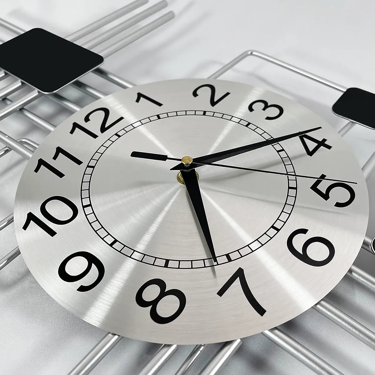 Modern Luxury Large Wall Clock Decorative Big Clock for Living Room & Home Decor-Furniture Kingdom